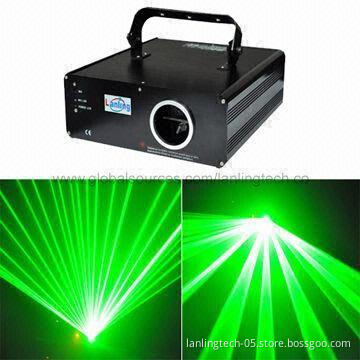150mW Cheap Green DJ Dance Laser Stage Light with Micro-step Motor Scanning